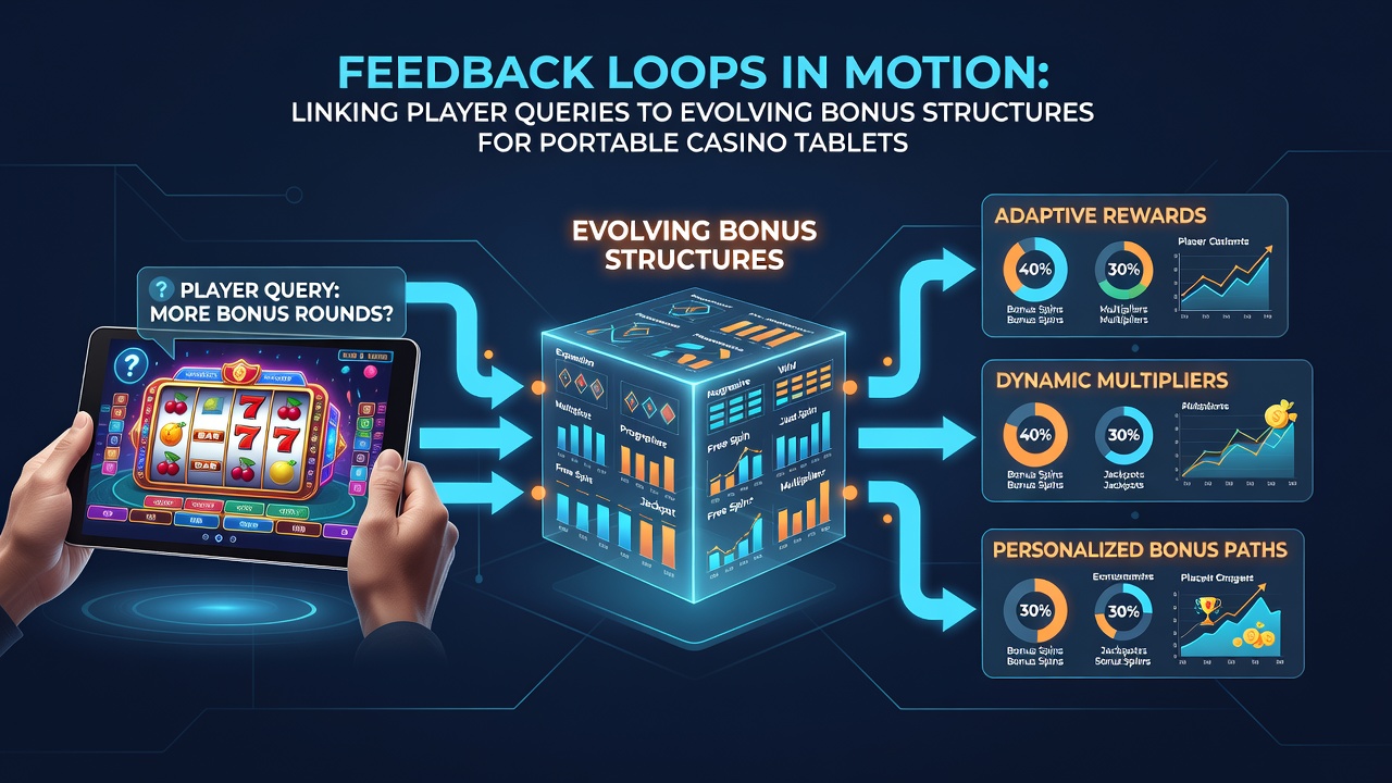 Analytics dashboard displaying player query trends and corresponding bonus structure updates for mobile casino tables