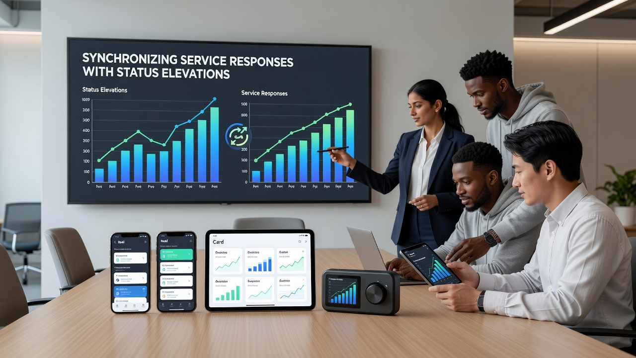 Detailed view of loyalty tier elevation synchronized with service response features on portable gaming apps