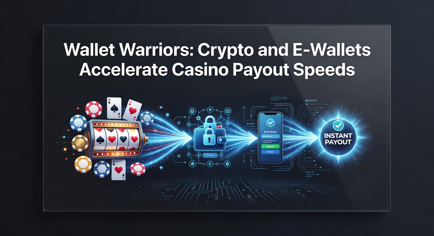 Blockchain network visualization with casino chips transforming into crypto coins, highlighting instant payout mechanics
